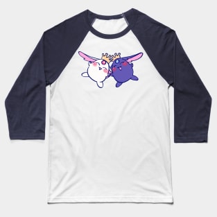 black and white mokona modoki with crowns / xxx holic Baseball T-Shirt